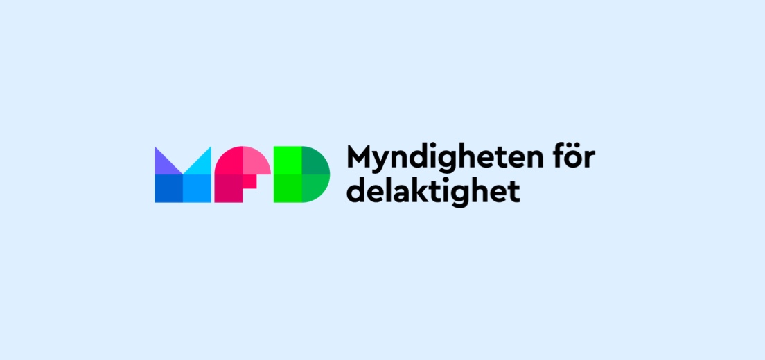 Logotyp för Myndigheten för delaktighet.